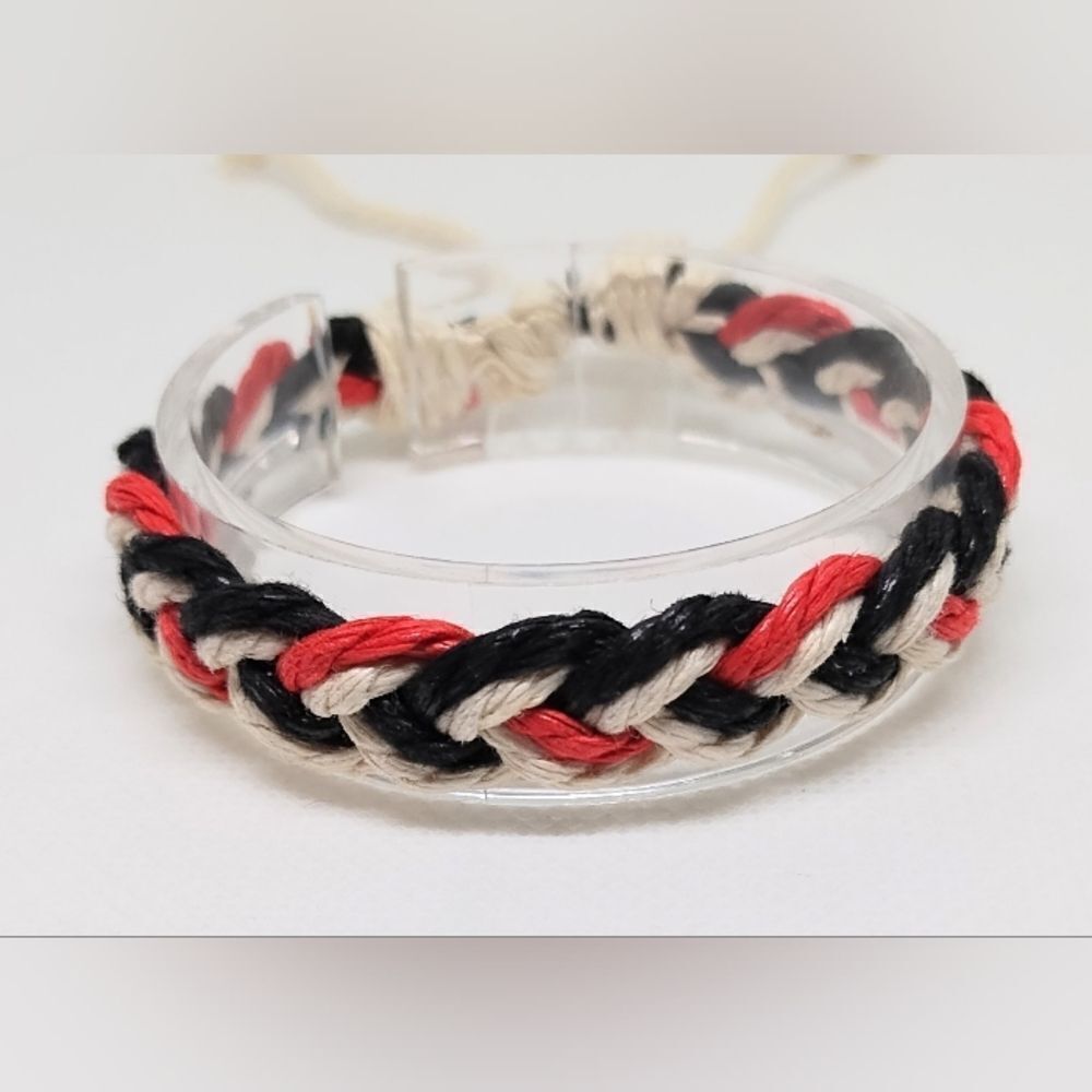 Men's bracelet braided rope new e41